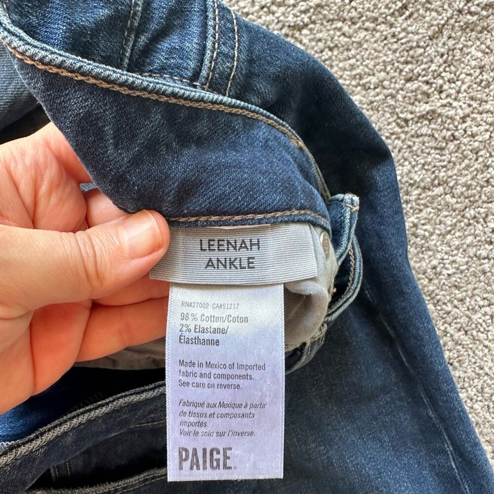 Paige Leenah Ankle Jeans - Picture 4 of 8